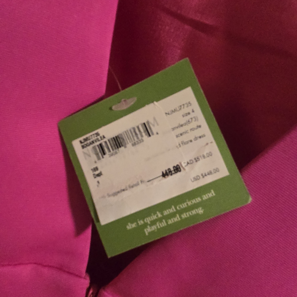 Kate Spade Pink Dress with Floral Details - Picture 4 of 4
